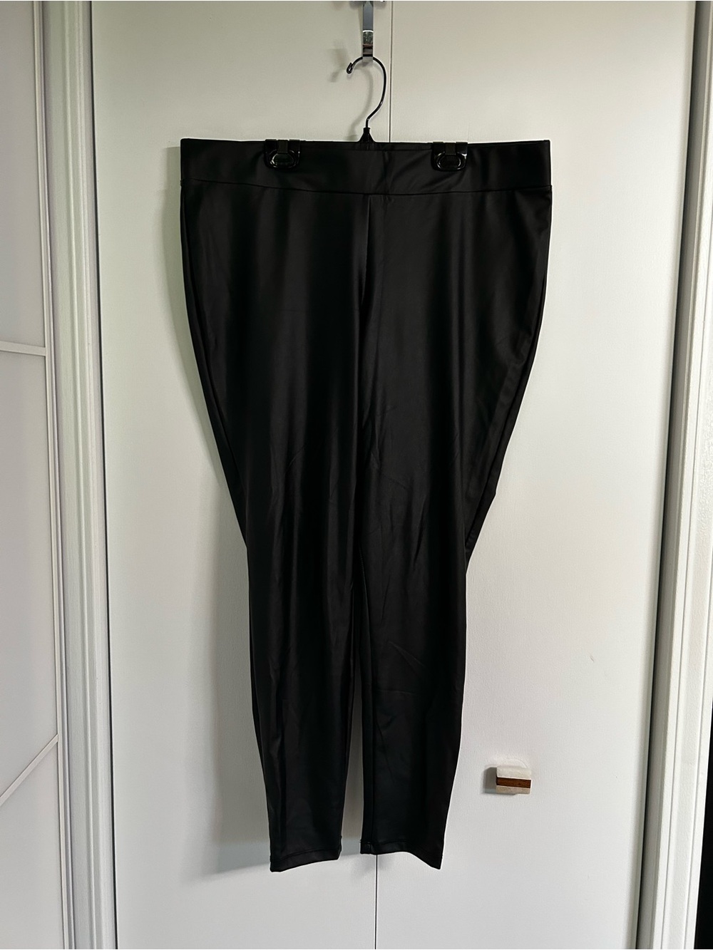 torrid Black Leather-look Leggings